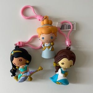 Cinderella Disney Princess Figures Bag Clips